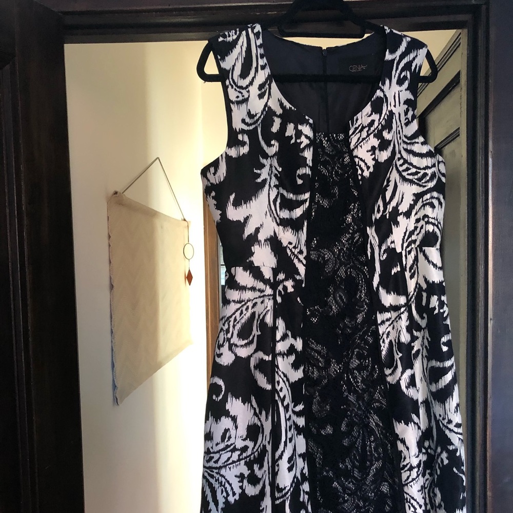 Black & White Formal Dress
